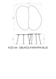 siblings paraffin blue