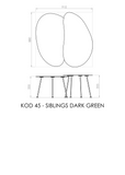 siblings dark green