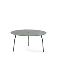 aluminium coffee table, round