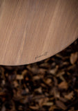 organic coffee table, small - oak 2.5 cm