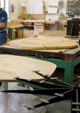 organic dining table, oak - interior