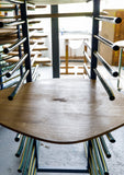 organic coffee table, small - oak 2.5 cm