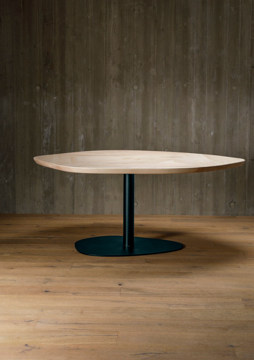 organic dining table, maple - interior