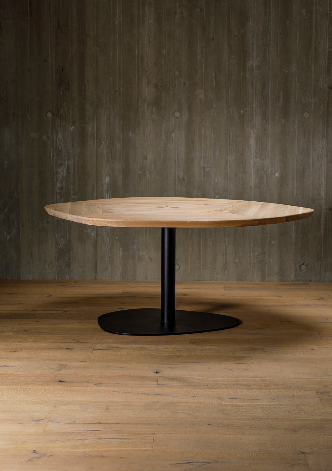 organic dining table, oak - interior