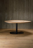 organic dining table, oak - interior