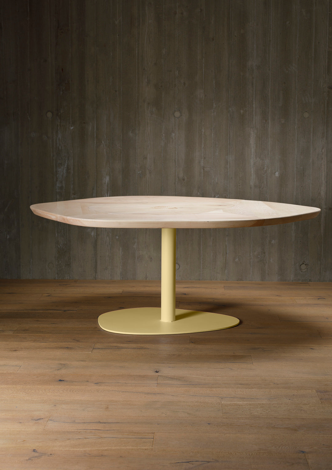 organic dining table, maple - interior