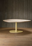 organic dining table, maple - interior