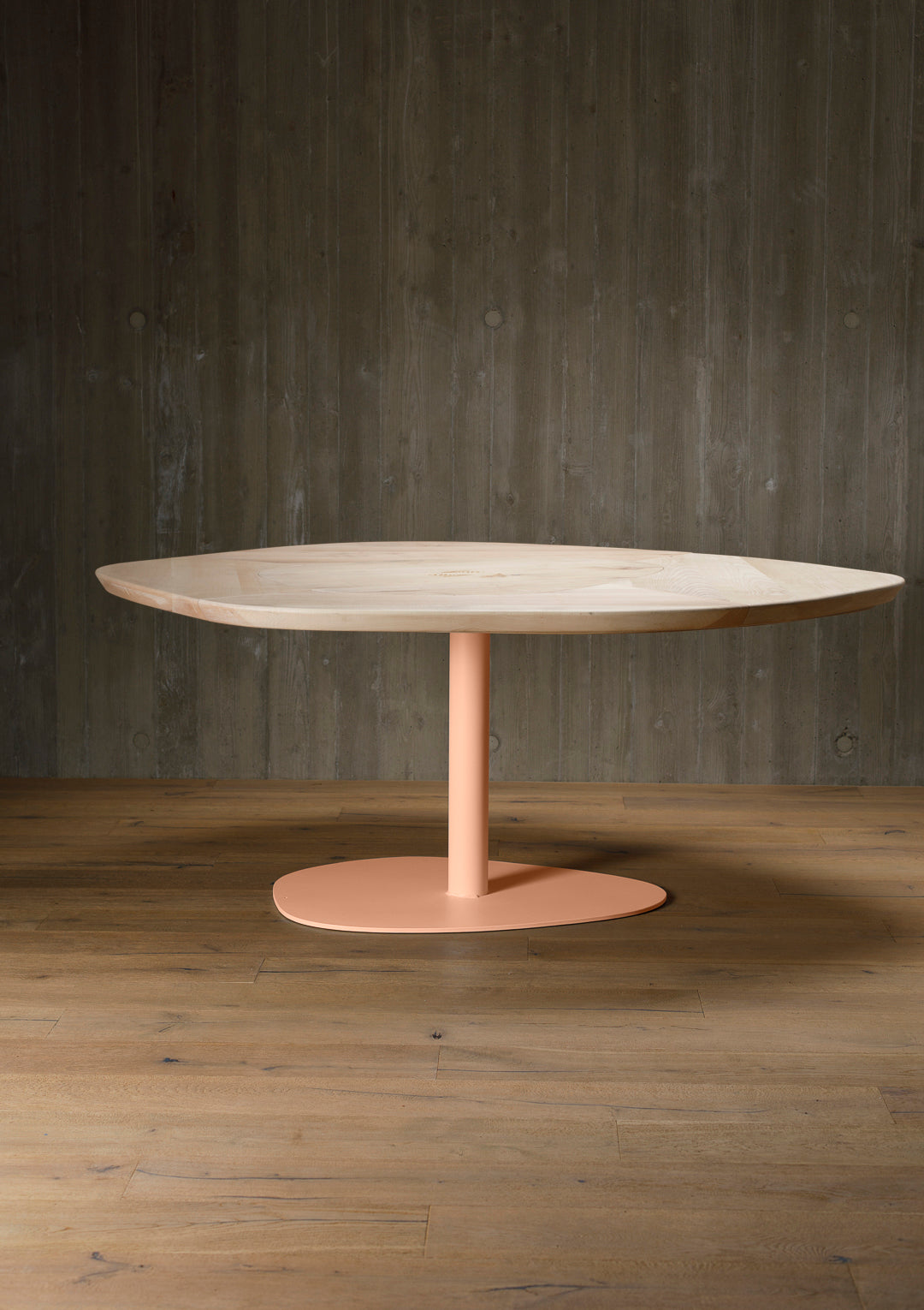 organic dining table, maple - interior