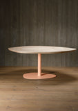 organic dining table, maple - interior