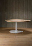 organic dining table, oak - interior