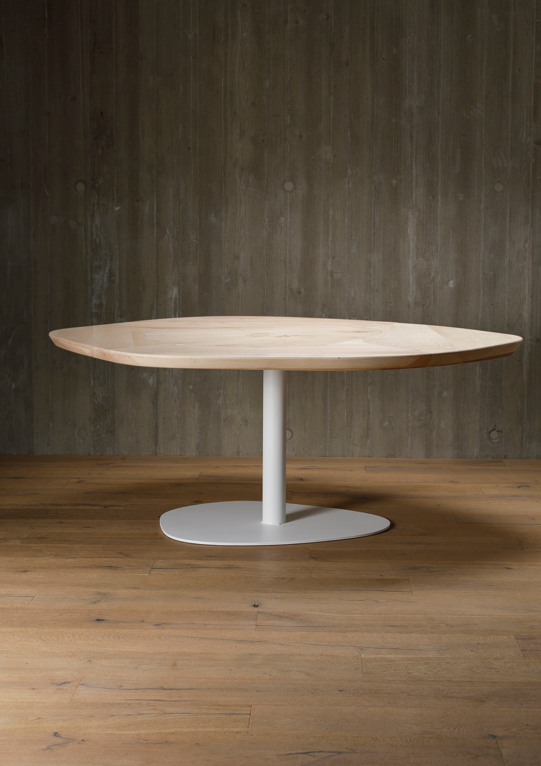 organic dining table, maple - interior
