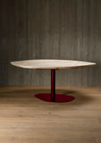 organic dining table, maple, segmented - interior