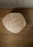 organic dining table, maple, segmented - interior