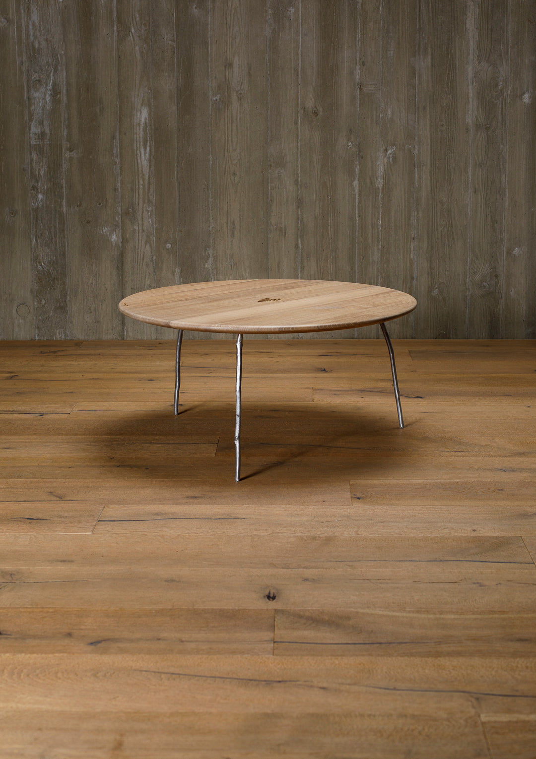 organic coffee table, small - oak 2.5 cm