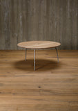 organic coffee table, small - oak 2.5 cm