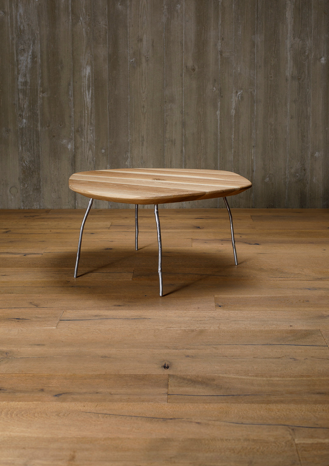 organic coffee table, small - oak 4.0 cm