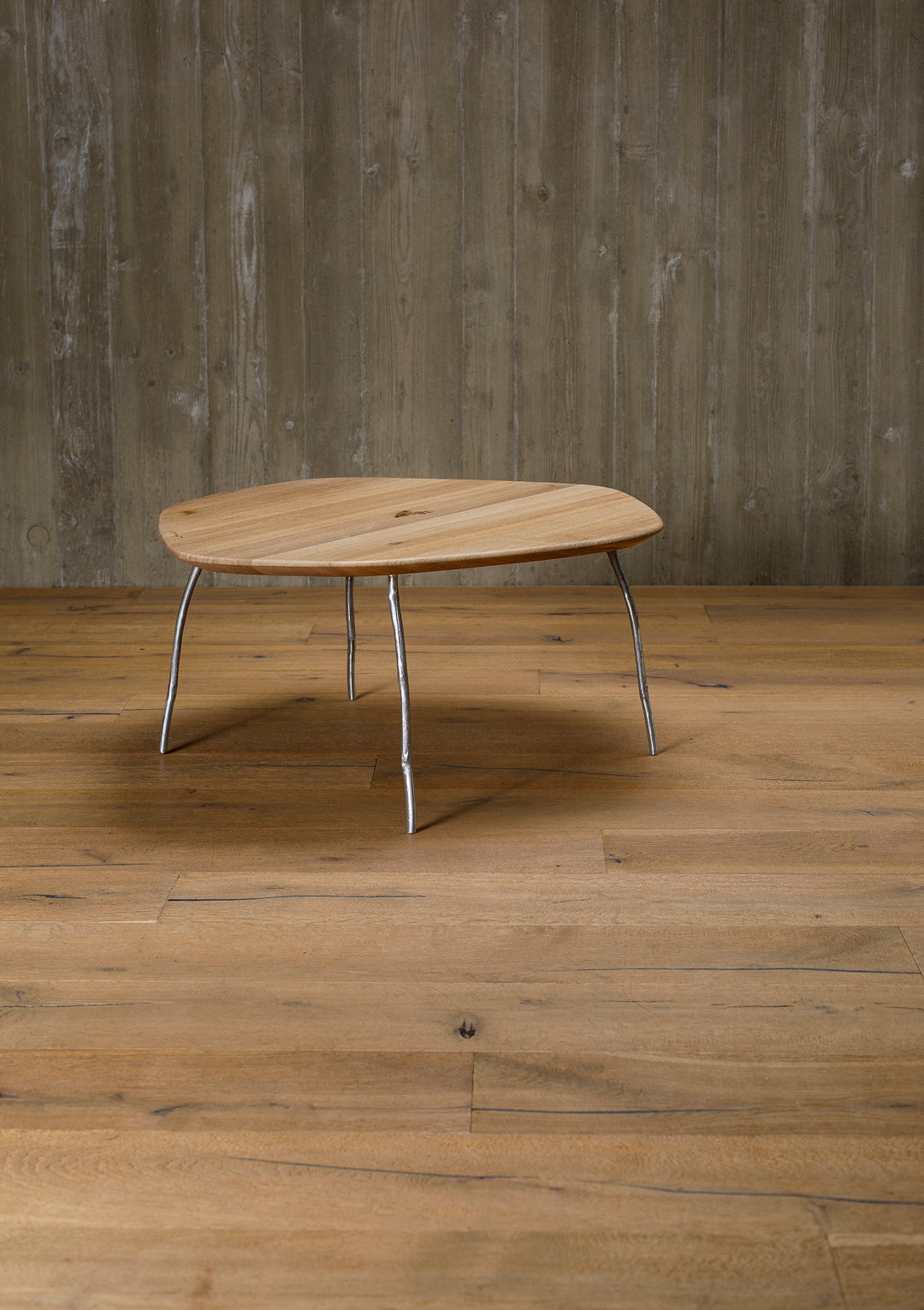 organic coffee table, small - oak 2.5 cm