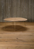 organic coffee table - oak