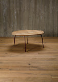 organic coffee table, small - oak 2.5 cm