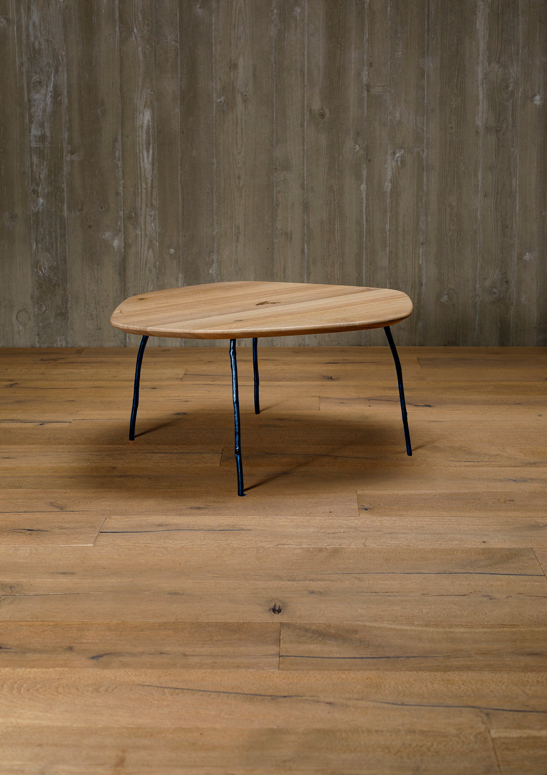 organic coffee table, small - oak 2.5 cm