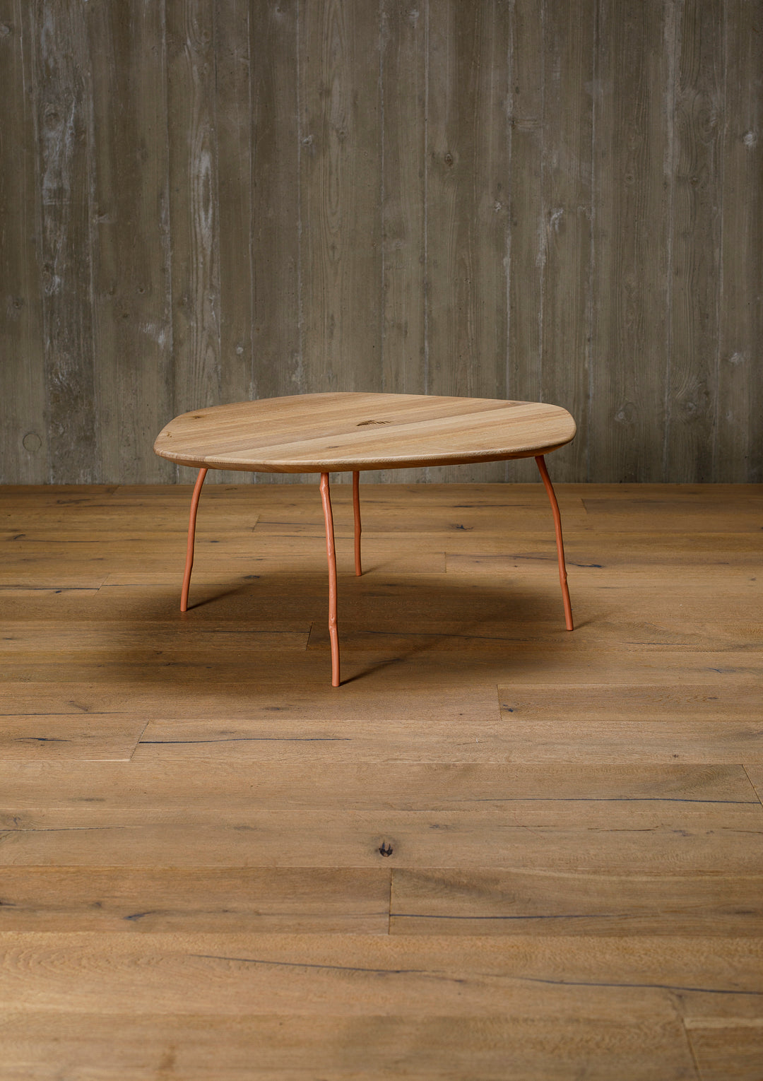 organic coffee table, small - oak 2.5 cm