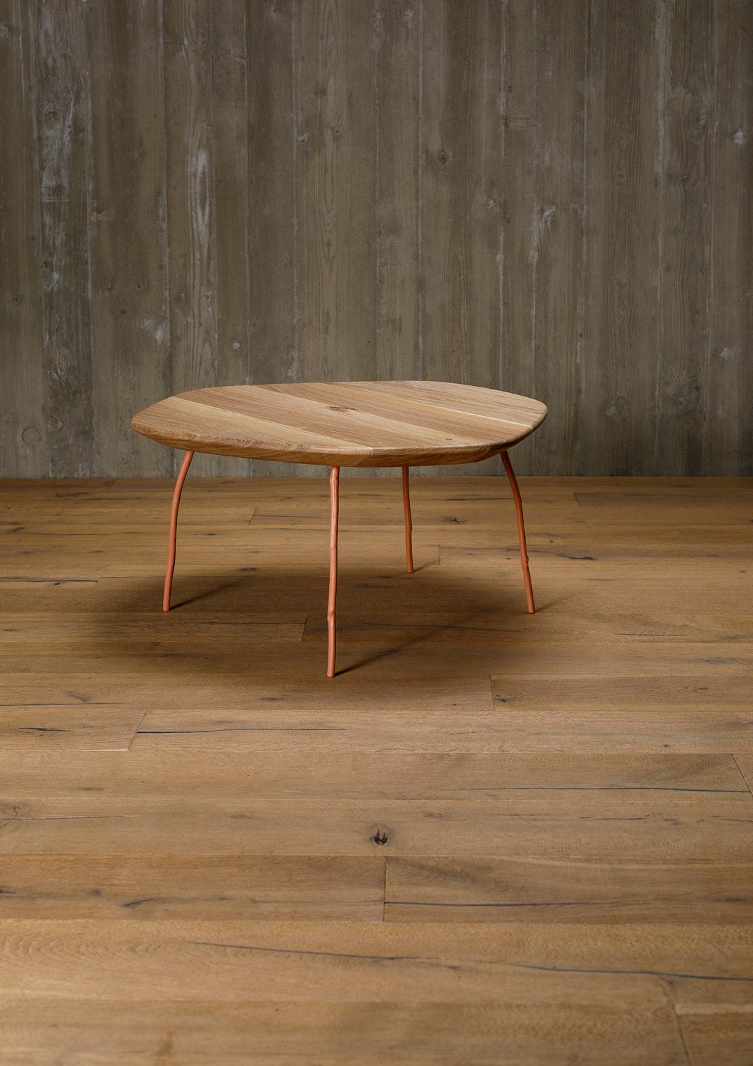 organic coffee table, small - oak 4.0 cm