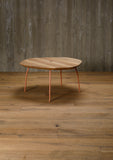 organic coffee table, small - oak 4.0 cm