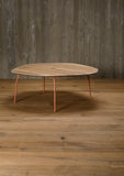organic coffee table - oak