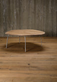 organic coffee table - oak