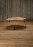 organic coffee table, small - oak 2.5 cm