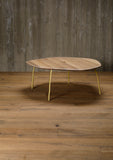 organic coffee table - oak