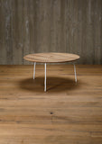 organic coffee table, small - oak 2.5 cm