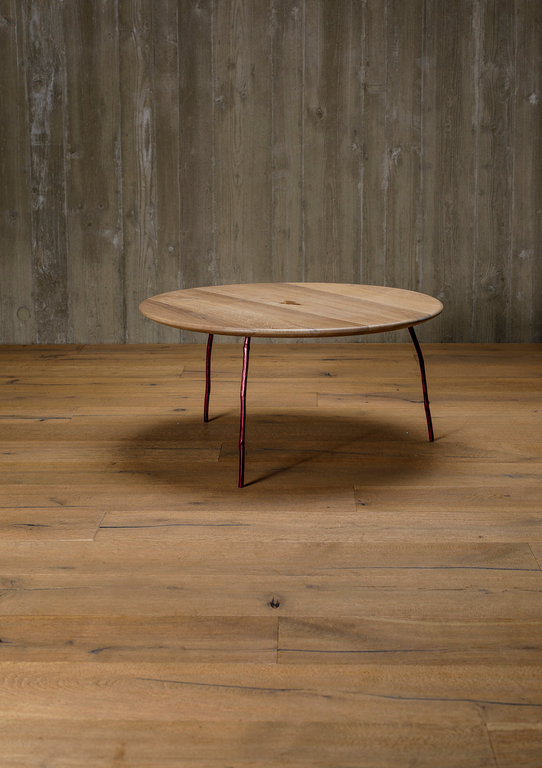 organic coffee table, small - oak 2.5 cm
