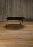 organic coffee table, aluminium