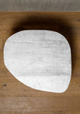 organic coffee table, leaf, aluminium
