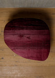 organic coffee table, leaf, aluminium