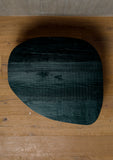 organic coffee table, leaf, aluminium