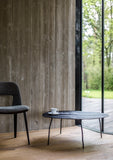 organic coffee table, aluminium