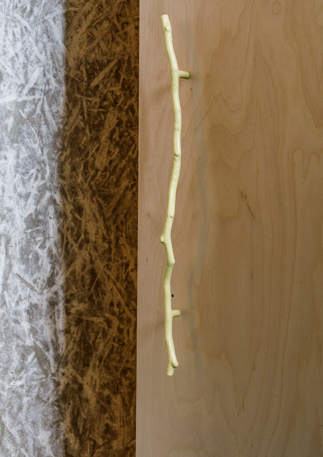 handle, twig, curved