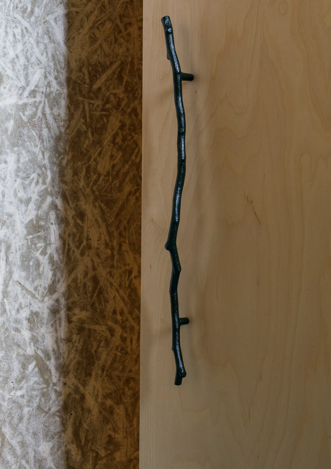 handle, twig, curved