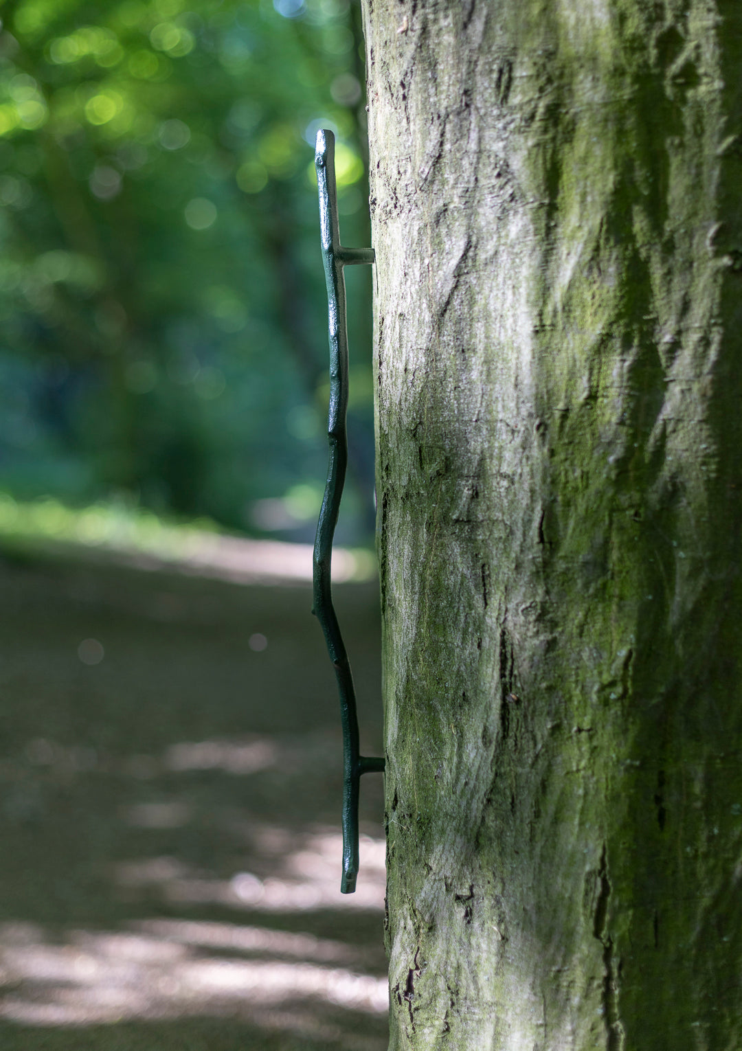 handle, twig, curved