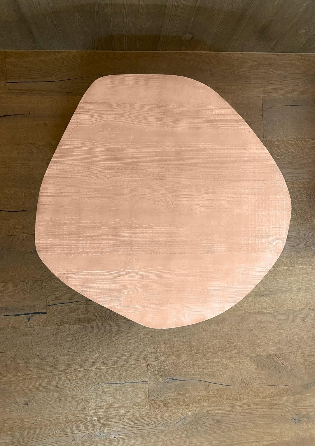 organic coffee table, aluminium
