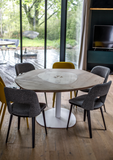 organic dining table, maple - interior