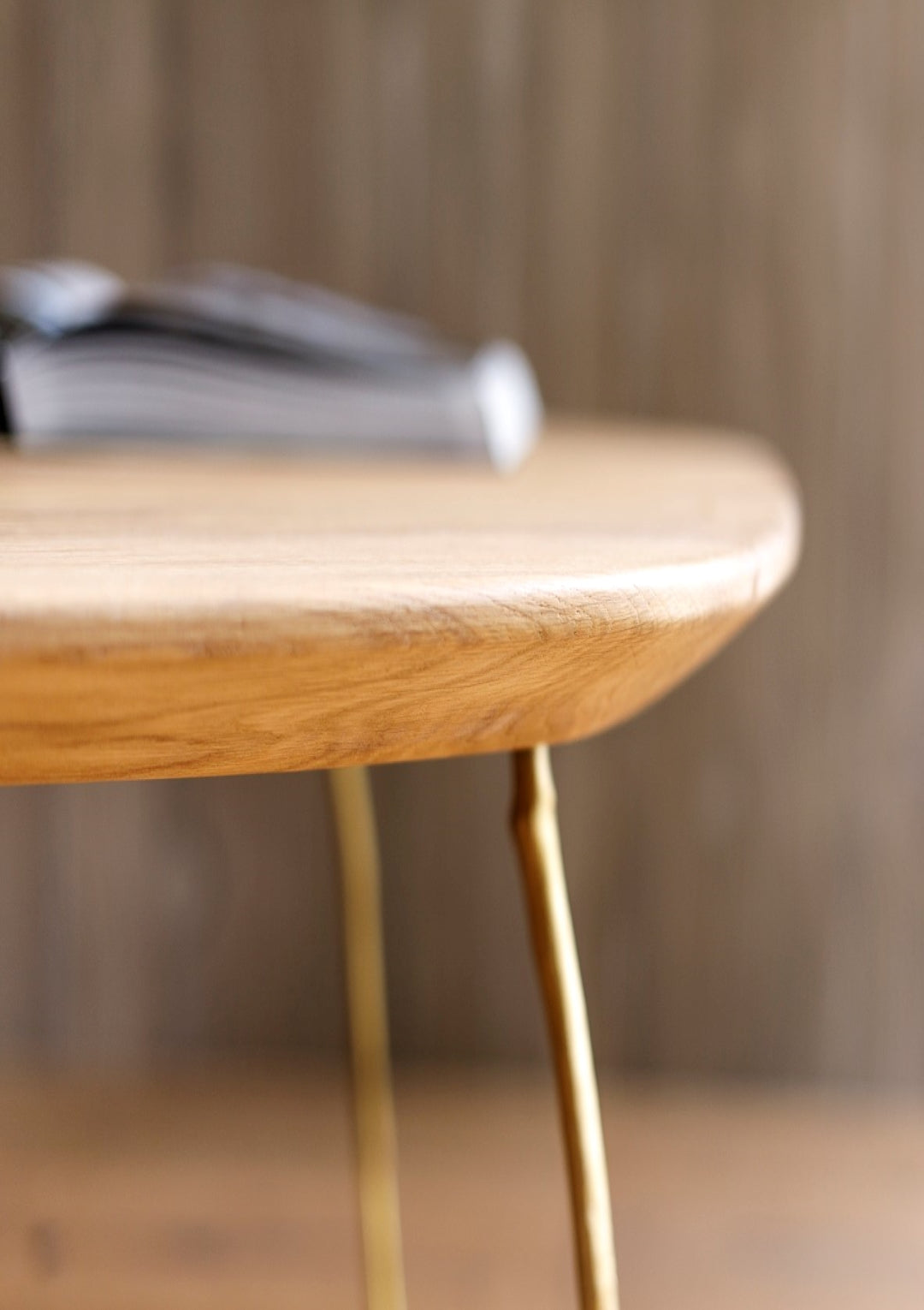 organic coffee table - oak
