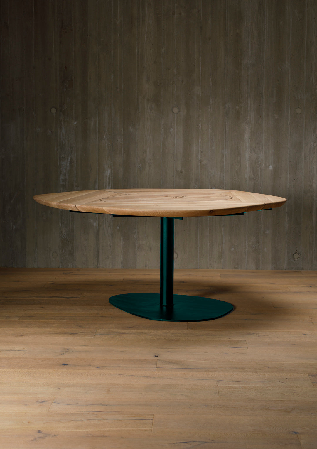 organic dining table, oak - interior