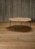 organic coffee table - oak