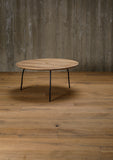 organic coffee table, small - oak 2.5 cm
